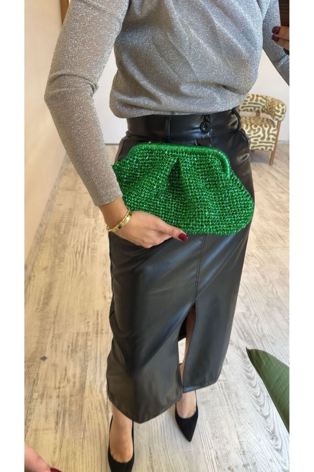 El Örgüsü Portföy Çanta