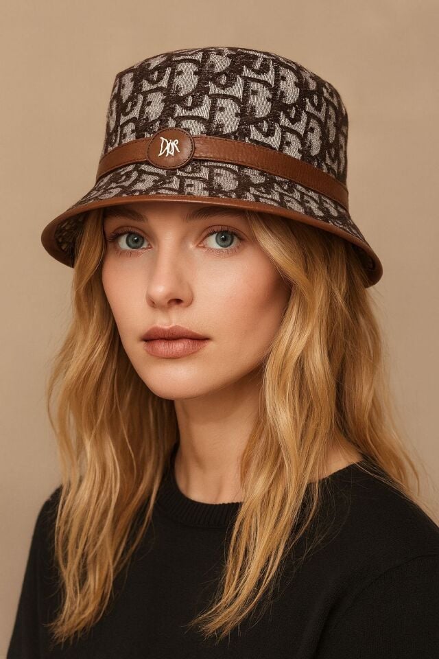 Kadın Kahverengi Şapka